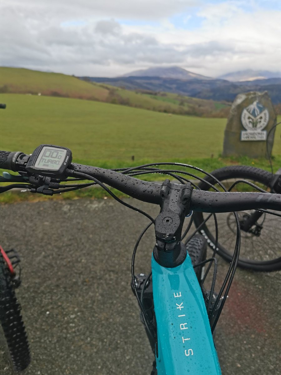 18 mile morning EBike ride testing out some new bikes around snowdonia  👀