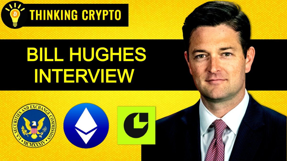 thinkingcrypto's tweet image. REVEALED! The SEC's Big Plan to Classify Ethereum as a Security &amp;amp; Block the ETH Spot ETF!

Bill Hughes of Consensys joins me for an in depth conversation about the SEC's attack on Ethereum. 

WATCH ▶️ youtu.be/AZJL555LgW4

Topics:
- #Consensys letter to the SEC regarding the…