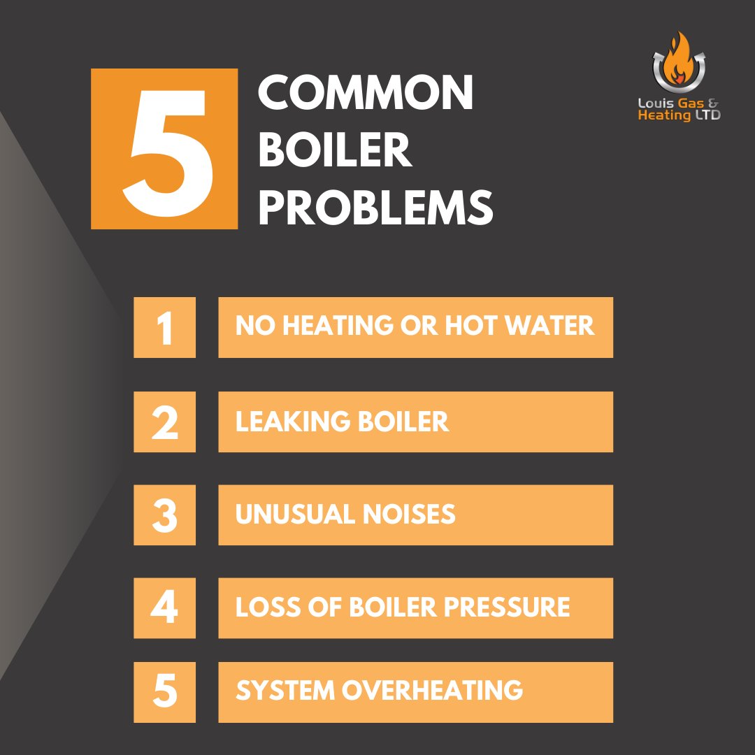 LouisHeating's tweet image. Is your boiler acting up? Don&apos;t sweat it! 🔥 Here are some common boiler problems and how to fix them.
Our skilled engineers can diagnose and repair a wide range of boiler issues.
#BoilerProblems #HomeMaintenance
