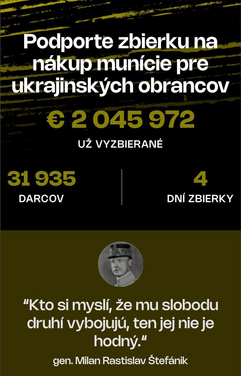 Slováci vyzbierali 2 milióny eur za 4 dní a zbierka pokračuje 💪😎