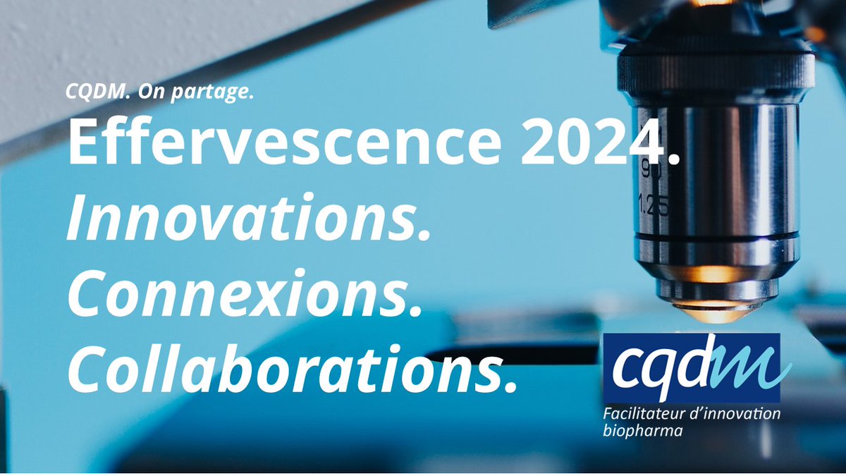 @CQDM_Canada. On partage. 📅À votre agenda les 30 avril et 1er mai: @EffervescenceV MTL 2024, l'événement SVTS qui combine Innovations + Connexions + Collaborations! Inscrivez vous maintenant ! effervescencemtl.com