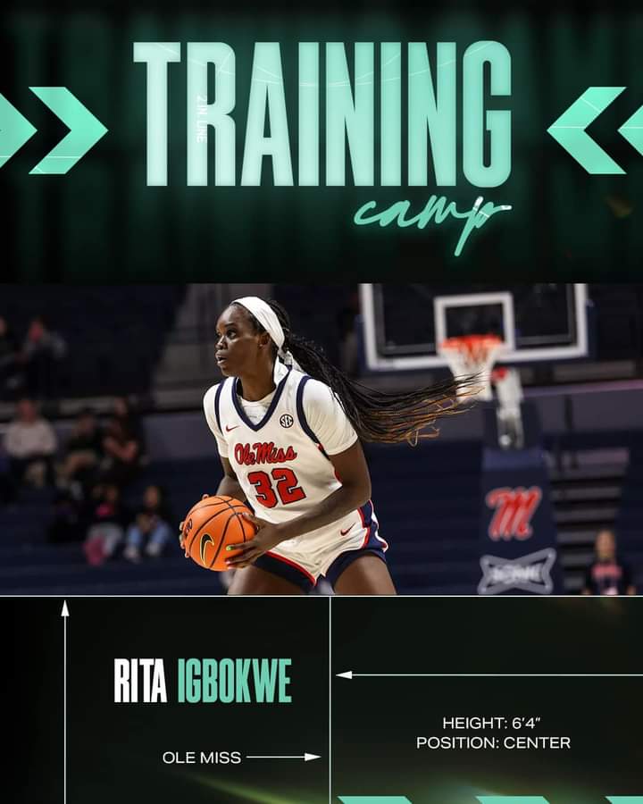 WNBA - The NY Liberty have signed Nigerian player Rita Igbokwe to a training camp contract. ✍️ @BballNaija #WNBA #nigeria @nbbfonline @BigKensyn @afroballers @afrobasketwomen @UsherKomugisha @Afrihoops @CRTV_web @theBAL @WorldExposureWB @WNBA @nyliberty