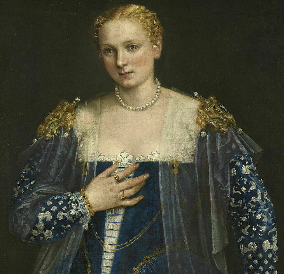 Died #OnThisDay in 1588: Venetian painter #PaoloCaliari (1528-88), aka #Veronese Portrait of a Venetian Woman ('La Belle Nani'), ca. 1560 #PaoloVeronese #ItalianRenaissance