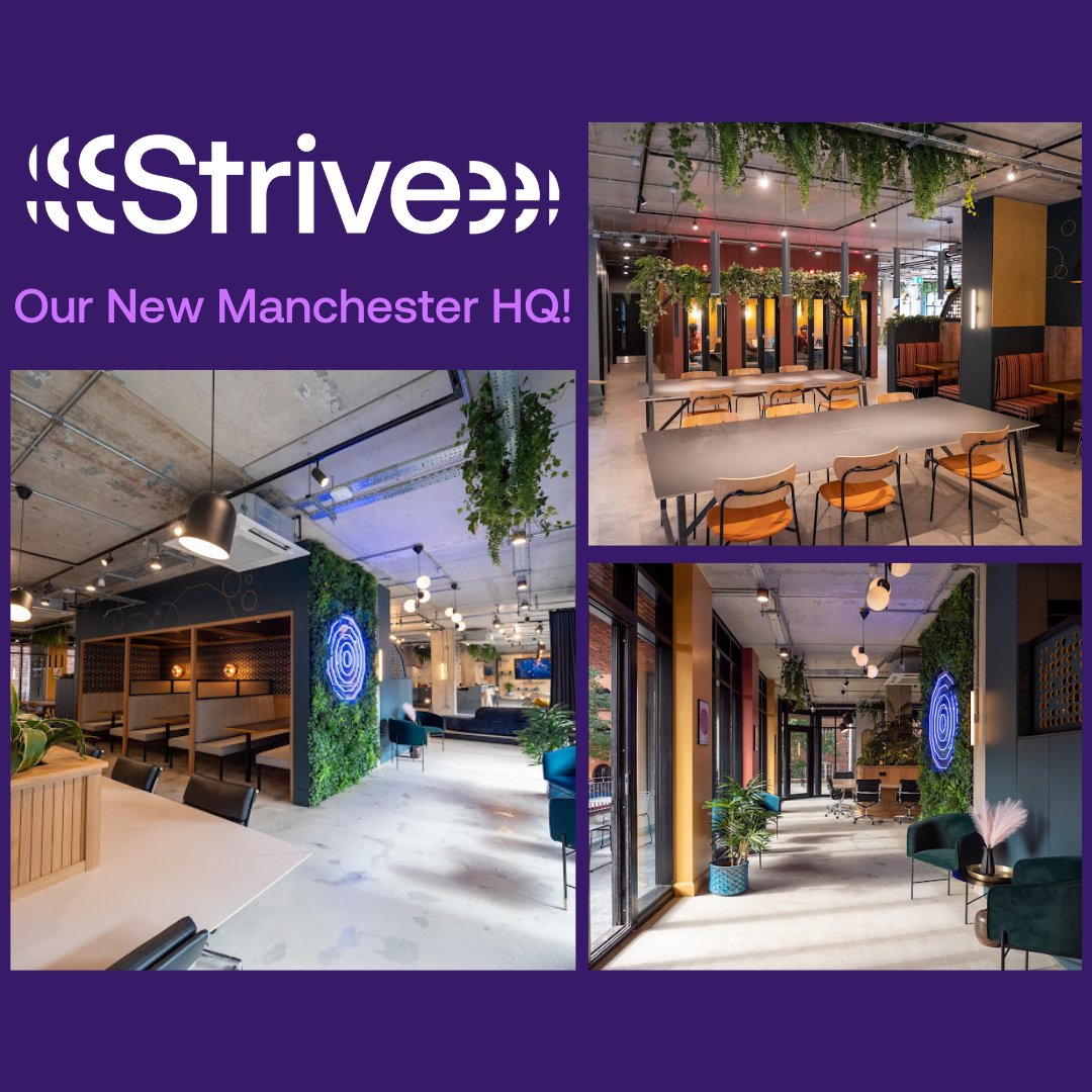 🔥 Our new Manchester HQ! 🔥

We're pleased to have found our new home in Ancoats, moving into a larger office space to support our 2024 growth ❤️

We are hiring - please get in touch with us if you’d like to learn more!

#scalewithstrive #recruitment #recruitmentmanchester