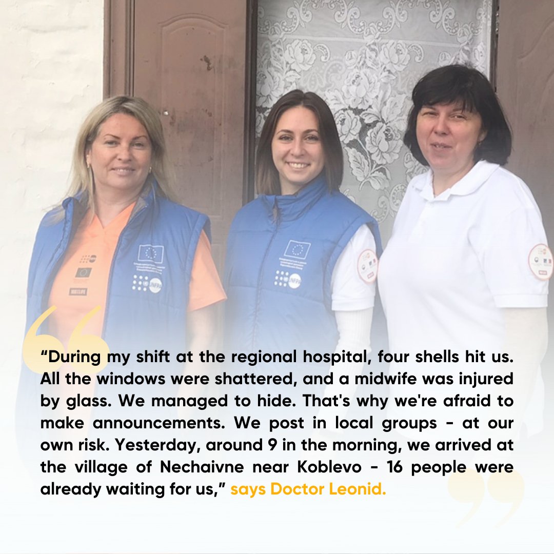 Today, we want to share about #SRHR health unit work. Challenged by power outages, threats of shelling & impassable roads, they tirelessly assist residents in need. More details from the coordinator of the team in the #Mykolaiv region: bit.ly/4d1fXjf