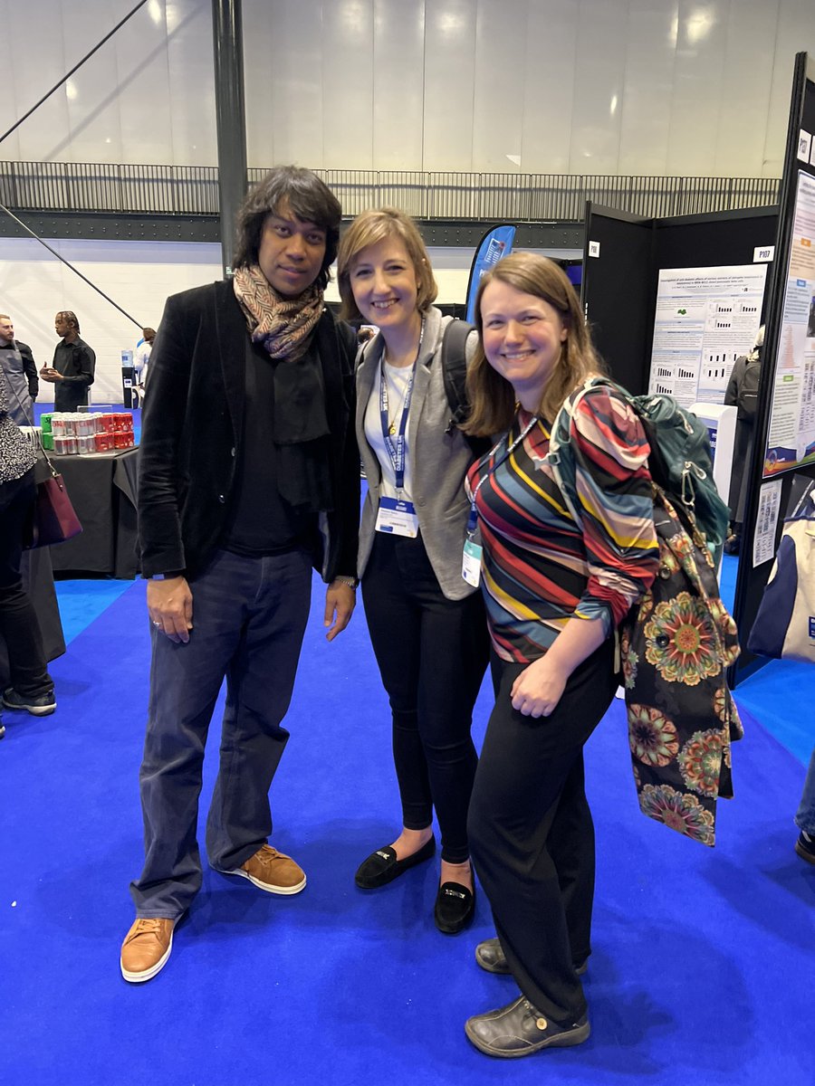 Twitter works! Met up with @EllieBarry14 & @parthaskar to talk social determinants of health in the lives of people with a learning disability & the impact on diabetes care and their self-management #DUKPC