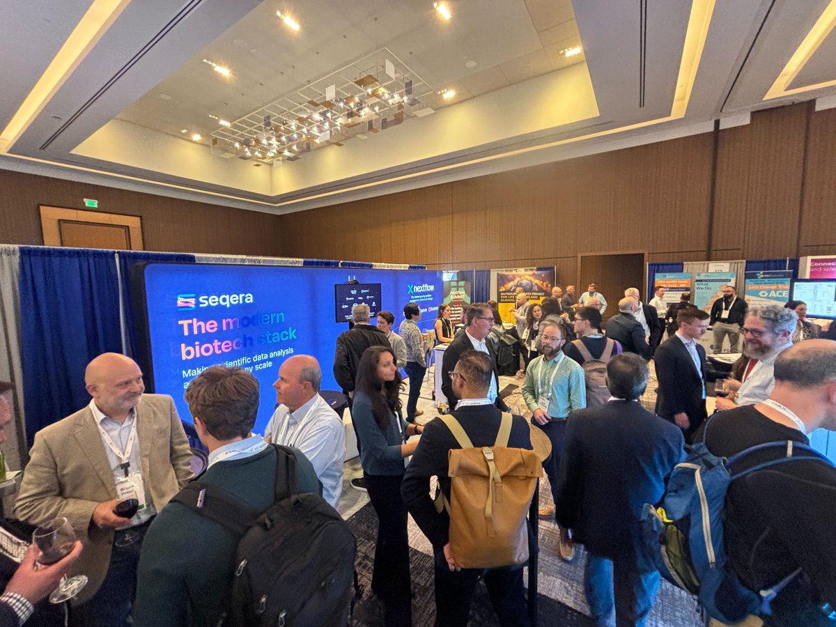 SeqeraLabs's tweet photo. Another amazing #BioITWorld🌟 Thanks to all who joined us - our booth buzzed with insights and connections!
Next #NextflowSummit in Boston! Heads up as you're still on time to register and learn about the future of data-driven science 🚀💡 Register here: https://t.co/c0gKjsHgVI https://t.co/qZ1olIrygb