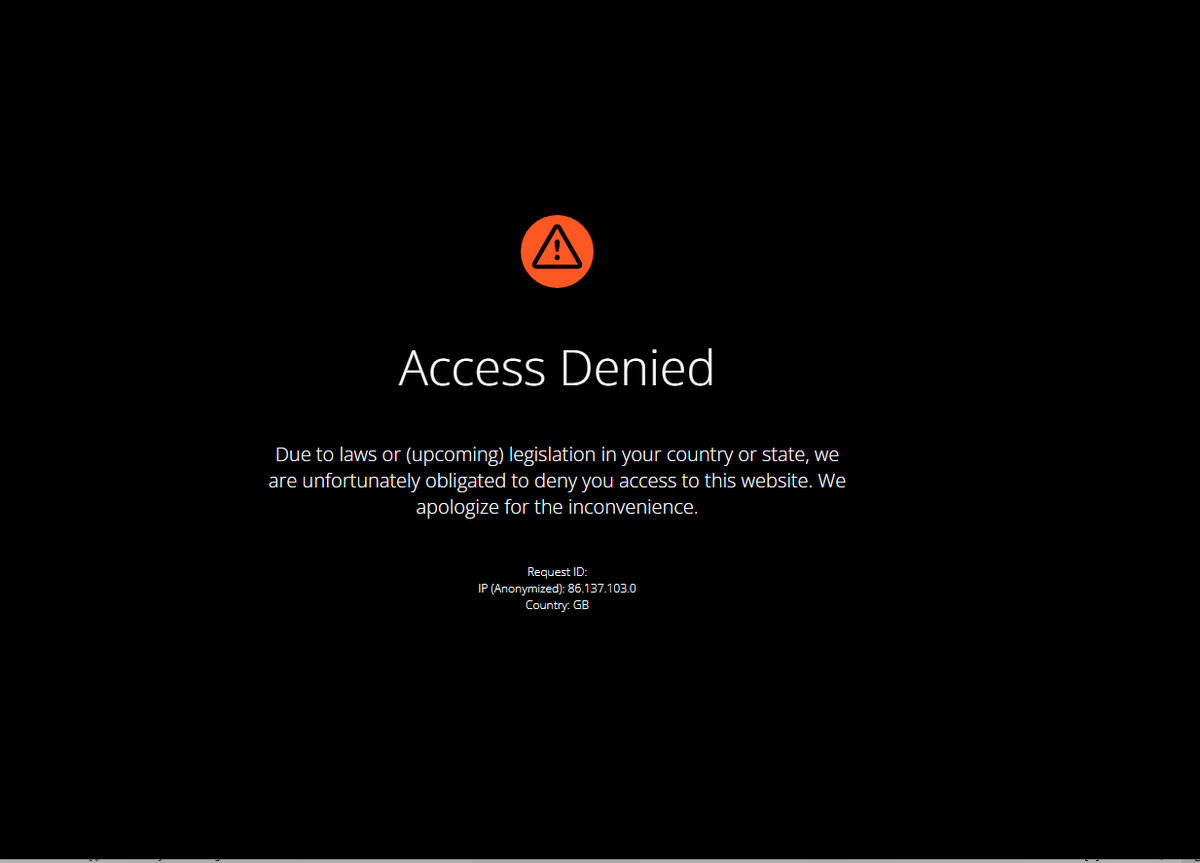 A truly seismic moment in the fight against deepfake sexual abuse. Change is possible. The most notorious #deepfake sexual abuse site is blocking UK access after plans to criminalise creation. This was always my justification for criminalisation: end easy access & normalisation