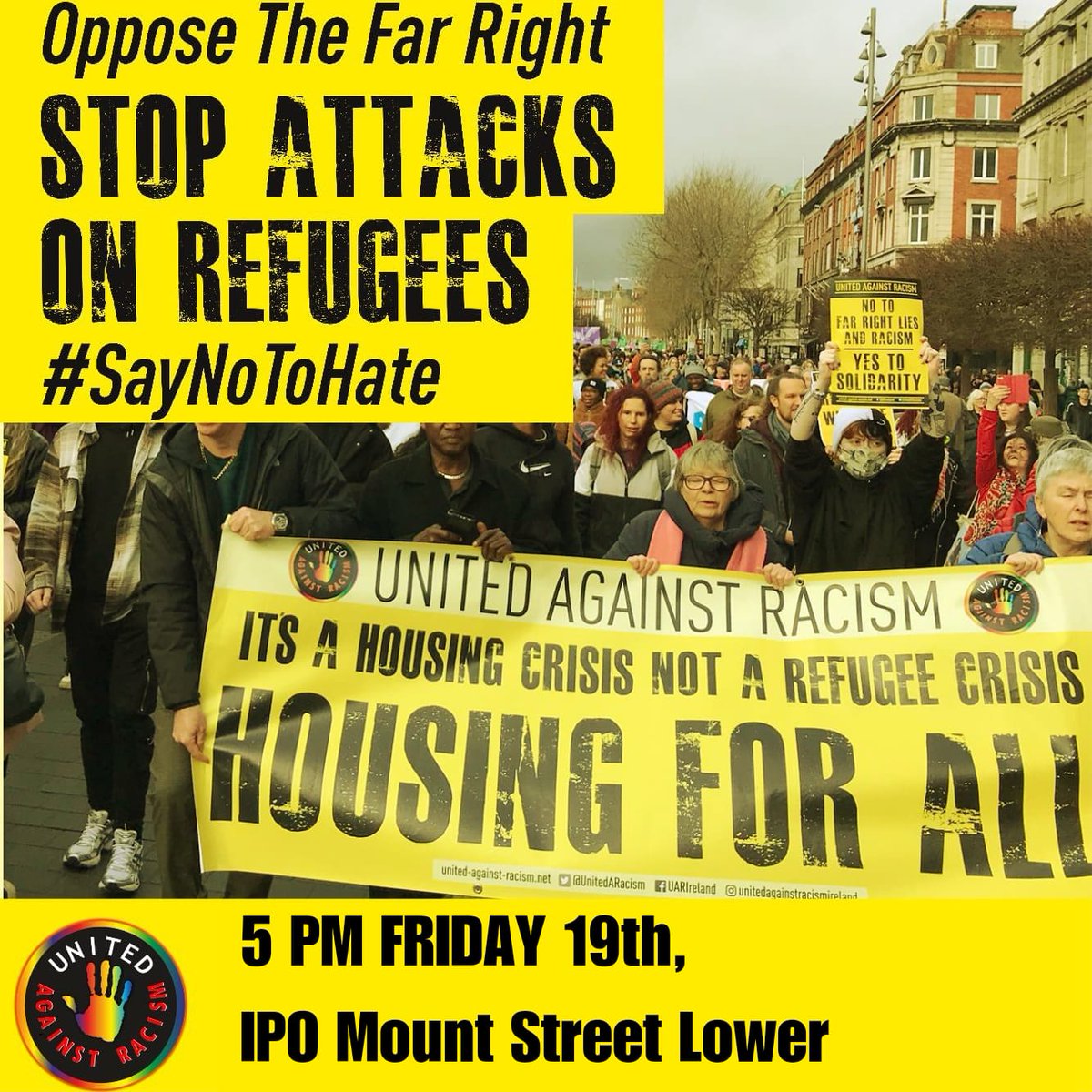 1/ Far right social media pages have announced there will be a protest at the IPO today against the asylum seekers staying in tents outside the office. This comes after repeated attacks on the asylum seekers in recent weeks.