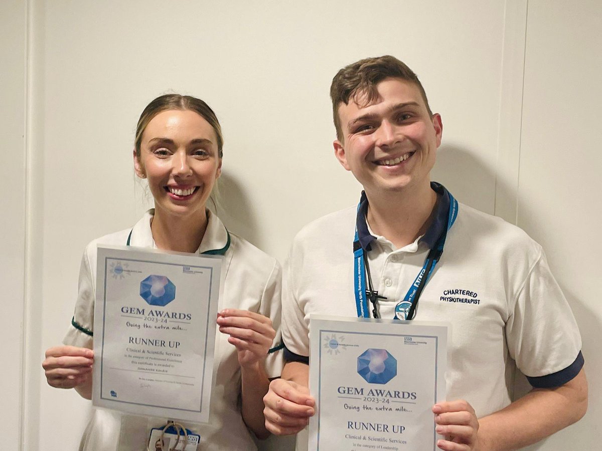 Vascular therapy MRI (@cmftvaschealth) on Twitter photo Very proud to watch <a href="/SamanthaKendr8/">Samantha Kendra</a> and @DavidHywelPrigg receive their GEM award runner up certificates today from <a href="/suelang85545212/">sue langley @mft</a> and Helen Roberts! Well done for all your hard work! <a href="/MFT_CSSAHPs/">AHP's at MFT</a> 👏🏻👏🏻👏🏻 Very proud to watch <a href="/SamanthaKendr8/">Samantha Kendra</a> and @DavidHywelPrigg receive their GEM award runner up certificates today from <a href="/suelang85545212/">sue langley @mft</a> and Helen Roberts! Well done for all your hard work! <a href="/MFT_CSSAHPs/">AHP's at MFT</a> 👏🏻👏🏻👏🏻