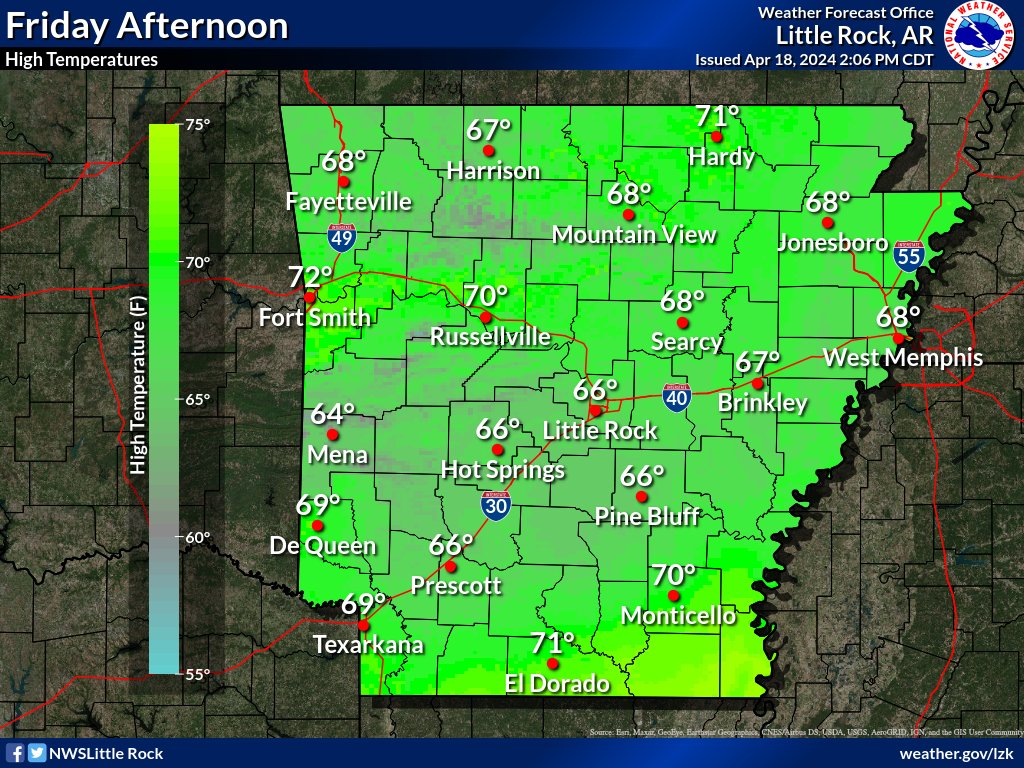 NWSLittleRock tweet picture