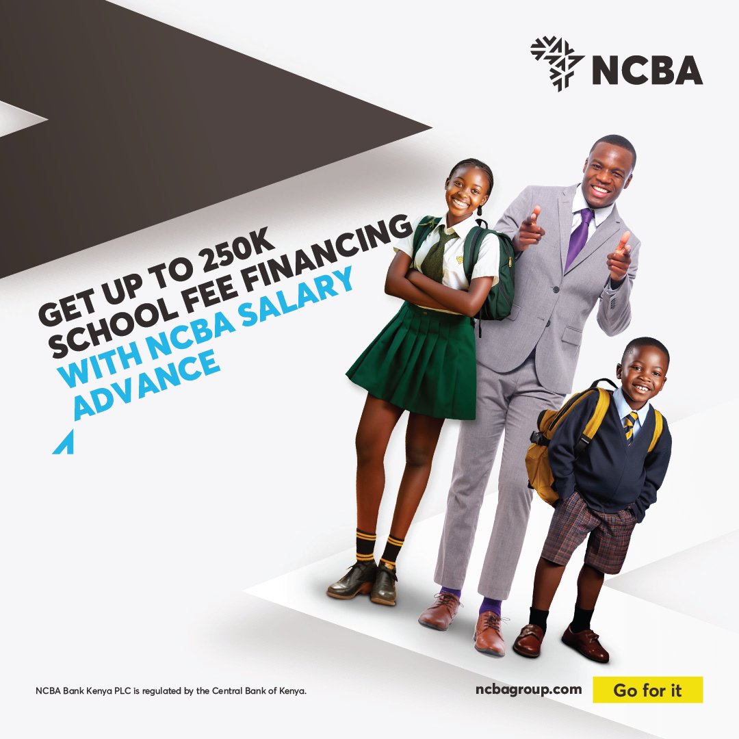 I've seen that NCBA Bank is offering a timely solution for the back-to-school season with its Salary Advance program.