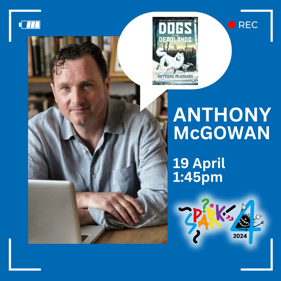 We're online now with @anthony_mcgowan - come and hear all about 'Dog of the Deadlands' in our 9+ shortlist @CHJSchool @RocktheBoatNews