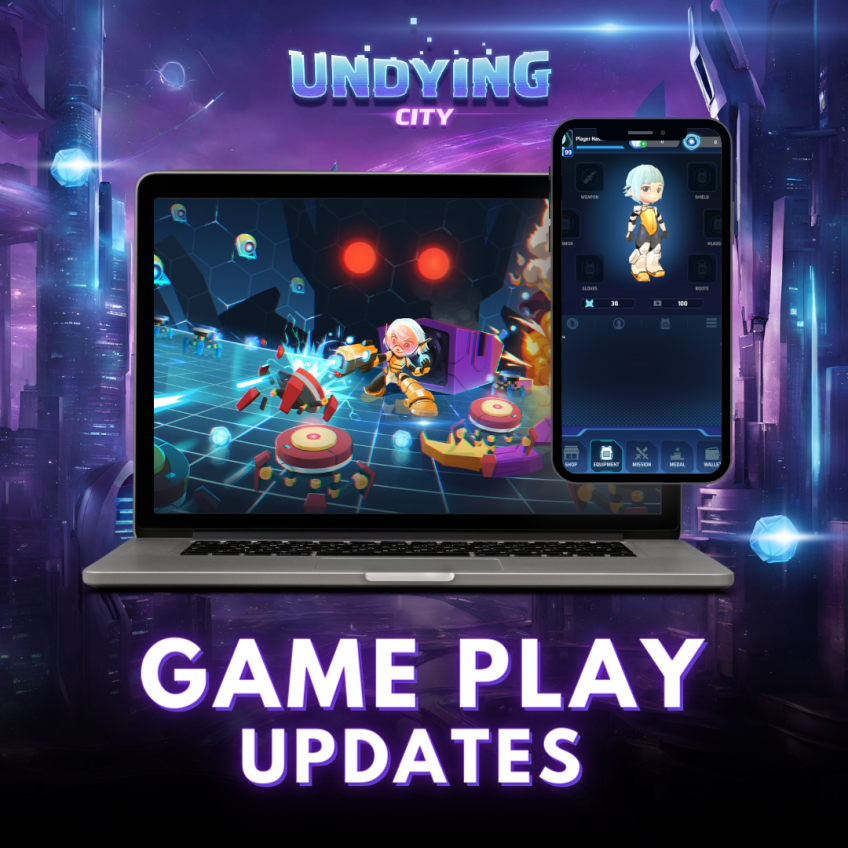 UndyingCity's tweet photo. gm #undyingcity fam! 🌞
With the upcoming BTC halving, it's the perfect time to hedge by doubling your Undying equipment!

Plus, we're giving away some whitelist spots for our next free mint. Engage with this tweet to qualify and tag someone from outside of @Aptos! ✍️

Gameplay updates 🎮: 

🚀We've integrated Google sign-in to streamline access and ensure your player profile is securely stored in our database.
💾Matrix cores are now permanently stored in your player data; any cores you pick up will be saved and not reset.
🔧Fix shard loading after battles for a smoother gaming experience.
👉Fixed various equipment bugs on the UI to enhance performance.
🛠️Ongoing UI/UX improvements for better navigation and overall player experience.

Play now! :
https://t.co/HX5NkRyY2i

Got full sets? Score big points here: https://t.co/Uwvfzjita3

#AptosAscend #aptos #NFTs #gaming #MobileGame #Cryptos #games