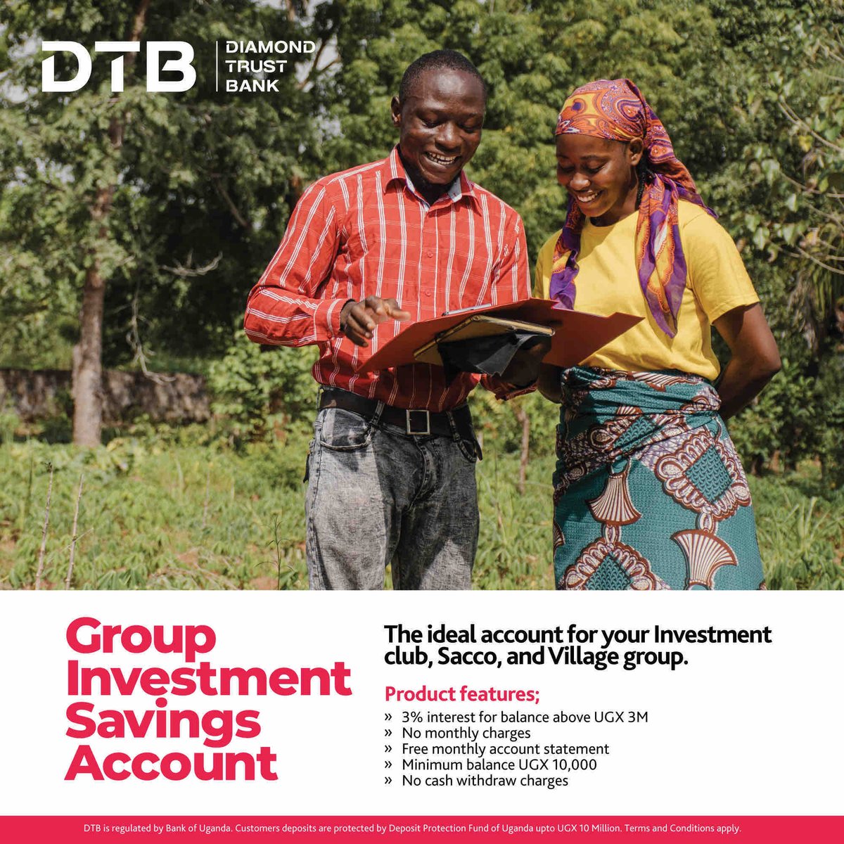 The DTB Group Investment Savings Account gives you the opportunity to save as you watch your investments grow. Visit any of our branches or call toll free 0800 242 242 for support. #Investment #savings #BankWithUsBankOnUs