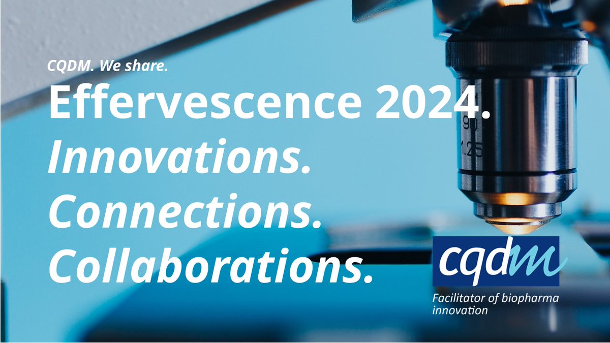@CQDM_Canada. We share. 📅Don't Miss @EffervescenceV MTL 2024 on April 30 and May 1: the LSHT event that combines Innovations + Connections + Collaborations. Tickets available here: effervescencemtl.com
