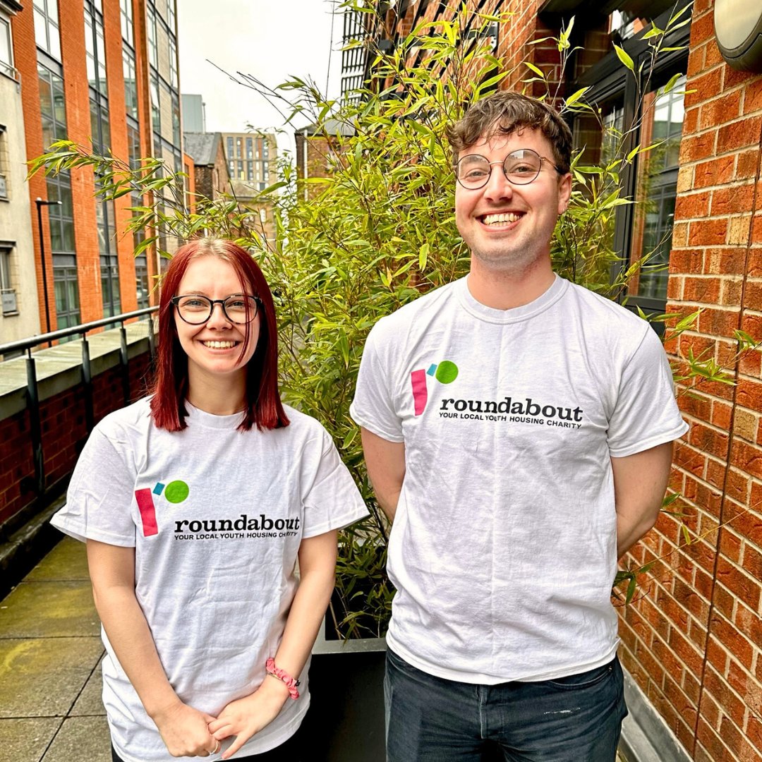 Say hello to Will, our fantastic Peer Education Worker and Lydia, our lovely Peer Educator! 👋

Together, they will be conquering new heights by taking part in the Roundabout Abseil next month! 

#EndYouthHomelessness #Sheffield #SheffieldIsSuper #Abseil #Roundabout #Events