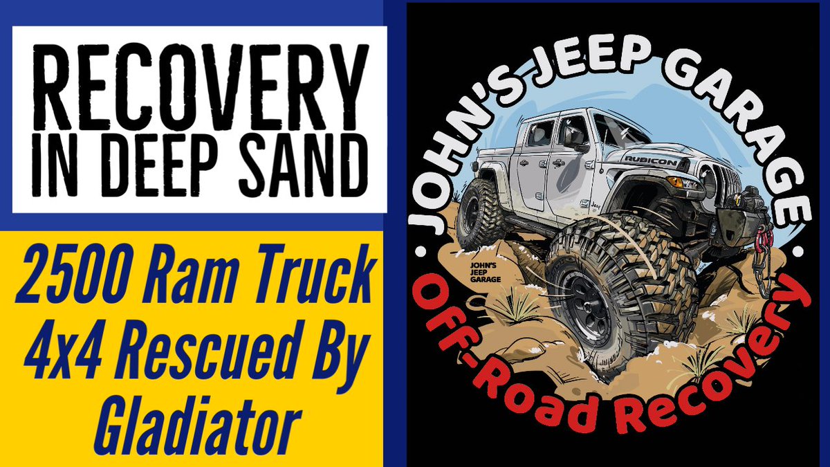 Posting some previous links with my new thumbnail from a deep sand recovery. 😎✌🏼🔧 #offroad youtu.be/WNEAkPfOZrQ?si…