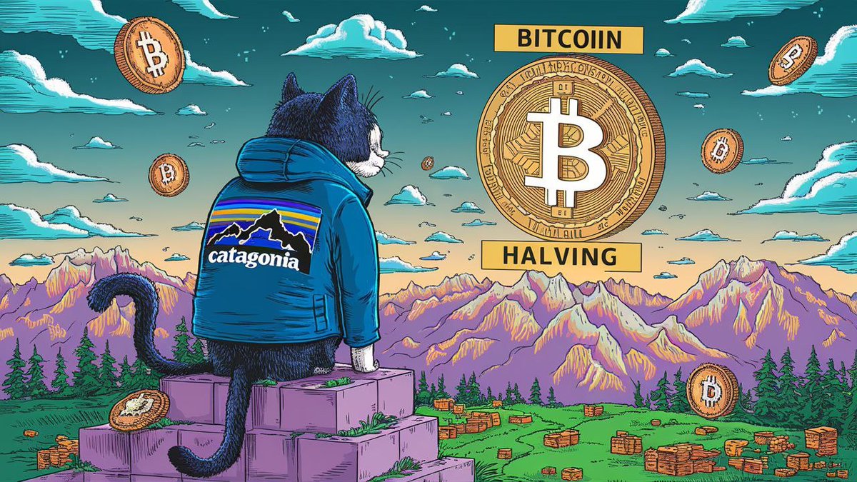 CatagoniaCoin's tweet photo. Good morning! Another beautiful day to join us here in Catagonia. Today the bitcoin halving is expected! What have you been doing as we approach the time? We have been hard at work here, spreading the word about $CATG and building our community! https://t.co/SLZqTB2Xn8
