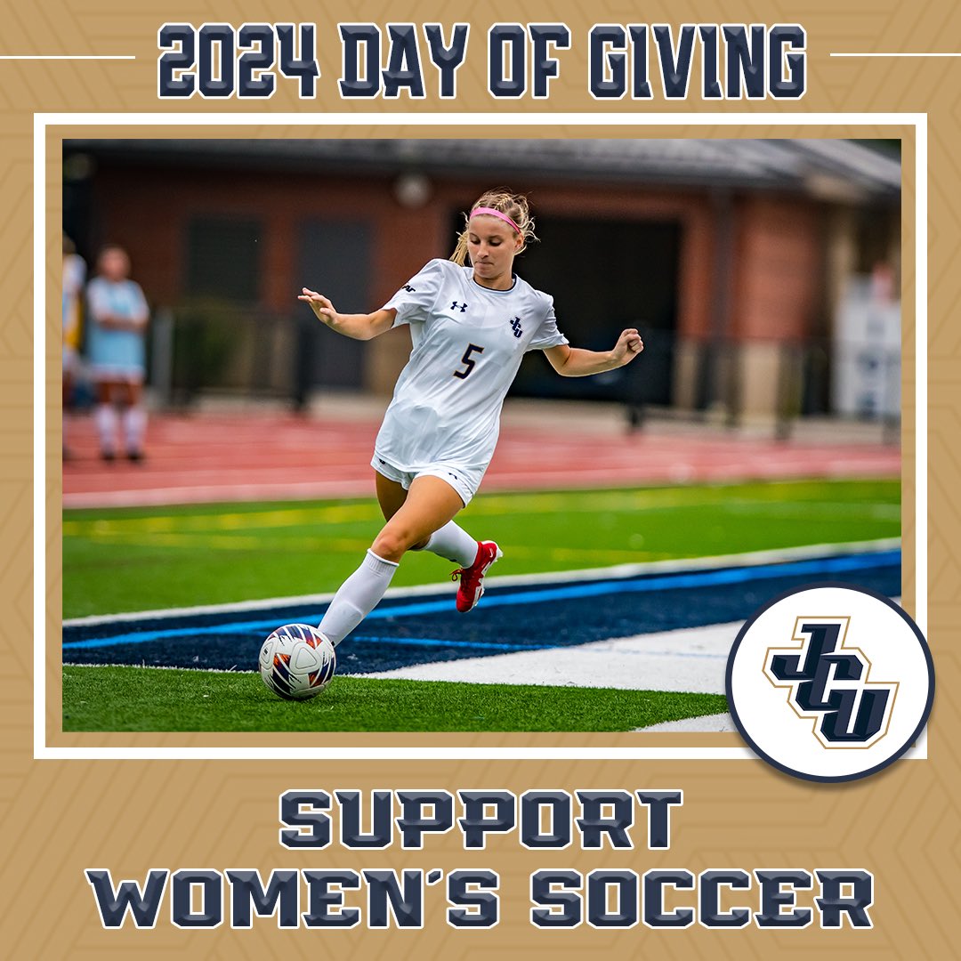 Thank you for all your support throughout our amazing season and today on our annual giving day! Every gift is a huge step toward bettering our program! ⚡️⚽️💙💛⚽️⚡️ givecampus.com/schools/JohnCa…