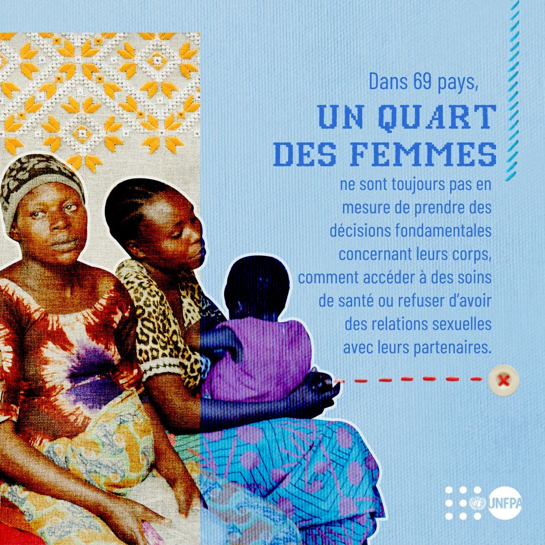 Les femmes ont le droit de disposer de leur corps sans violence ni contrainte. @UNFPA vous explique pourquoi nous devons garder des #LueursdEspoir et mettre fin aux inégalités en matière de santé et de droits sexuels et reproductifs : unf.pa/lde #CIPD30