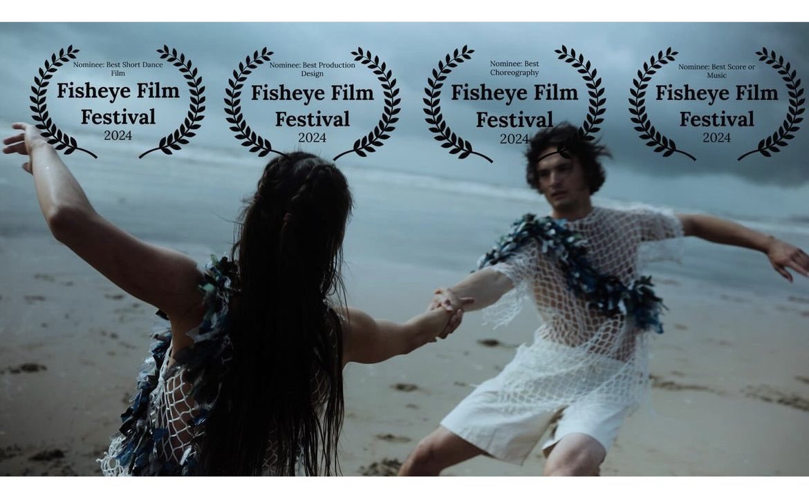 By The Sea has just got four nominations at @FisheyeFilmFest ! 🌊✨💫

* best short dance film
* best production design
* best choreography 
* best score or music

Huge congrats to choreographer + dancers Edd Arnold and the whole team!