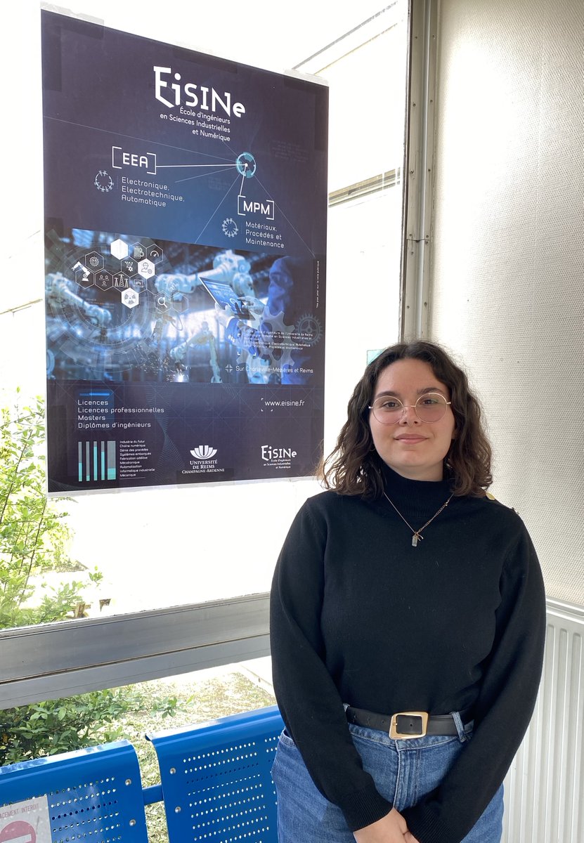 Margot MAILLET a été élue présidente de l’association étudiante AEERC @universitereims lors de l’AG du 22 mars 2024. Elève ingénieur en Mécanique et génie industriel #maintenance 4.0, Margot est en alternance chez @MecaIndustrie. La passation est en cours. @Cdefi @VilledeReims