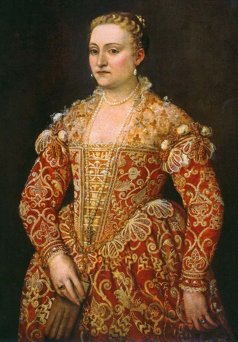 Died #OnThisDay in 1588: Venetian painter #PaoloCaliari (1528-88), aka #Veronese Portrait of a Lady, ca. 1560 #PaoloVeronese #ItalianRenaissance