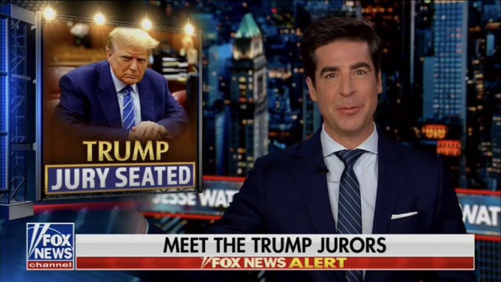 Jesse Watters of Fox News may be worse than Tucker Carlson now. Meet the Trump Jurors? Really?