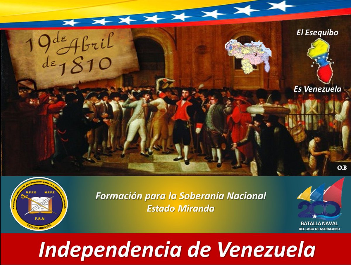 19 de abril de 1810 - Independencia de Venezuela