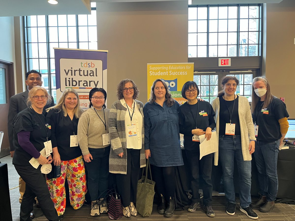 The TDSB Library Learning Resources team is excited to connect with everyone at Unleashing Learning 2024! @ProfLibraryTDSB @tdsbTR @TDSBLibrary ⁩ #TDSBUL24