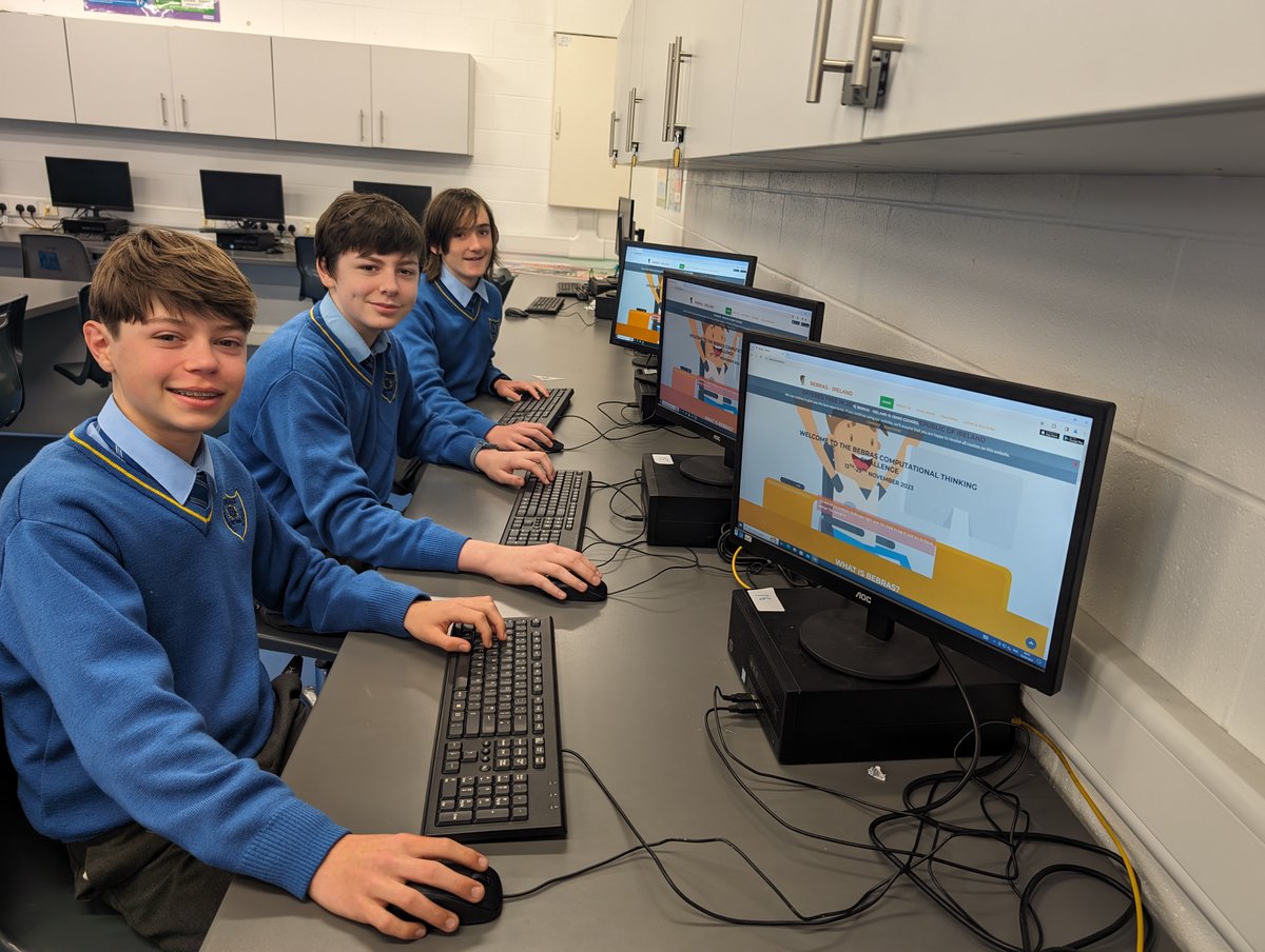 KinsaleComSch's tweet image. 🎉 Best of luck to Evan McGrath, Liam Riordon, & Oscar Green from KCS who are showcasing their computational skills at National Bebras Finals at Maynooth University on April 20th, perfectly timed with #ComputerScienceWeek next week. 🌟 kinsalecommunityschool.ie/news/2024/4/19…