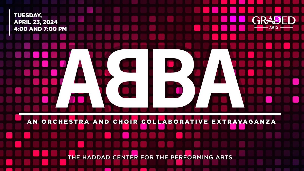 Next up: ABBA! #musiced #orchestraed #choired #performingarts