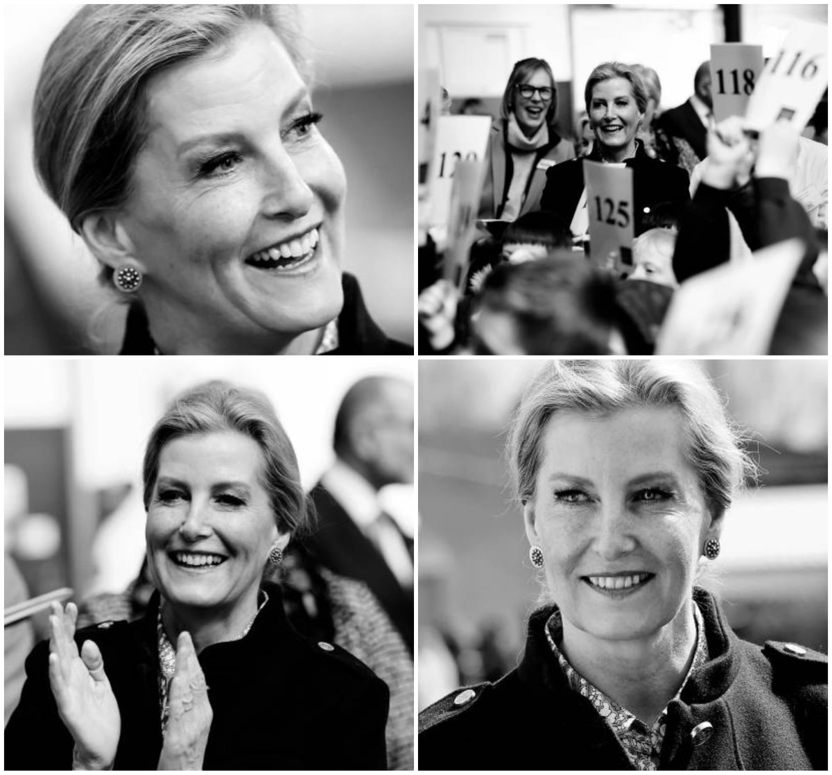 Images converted to black & white Sophie, Duchess Of Edinburgh attends the Field to Food Learning Day at the Bath and West Show Ground in Shepton Mallet HRH has served as Patron of the Association of Show & Agricultural Organisations since 2012. (📸 Chris Jackson/Getty Images)