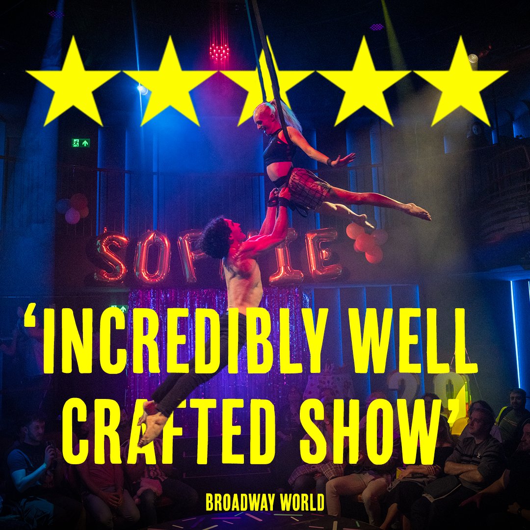 The reviews are in... Sophie's Surprise 29th is one HOT hit! 🌟🌟🌟🌟🌟 And it's not hard to see why! With incredible circus performances and belly aching comedy, we have something for everyone, so join us at the next party!