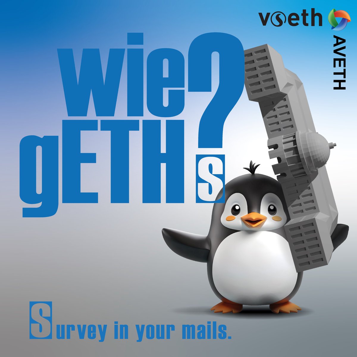 Haven't filled out the wiegETHs survey yet? It's not too late to contribute your thoughts on mental well-being at ETH. Access the survey via your ETH email. Let's work together for a better ETH. #wiegETHs #MentalHealthMatters