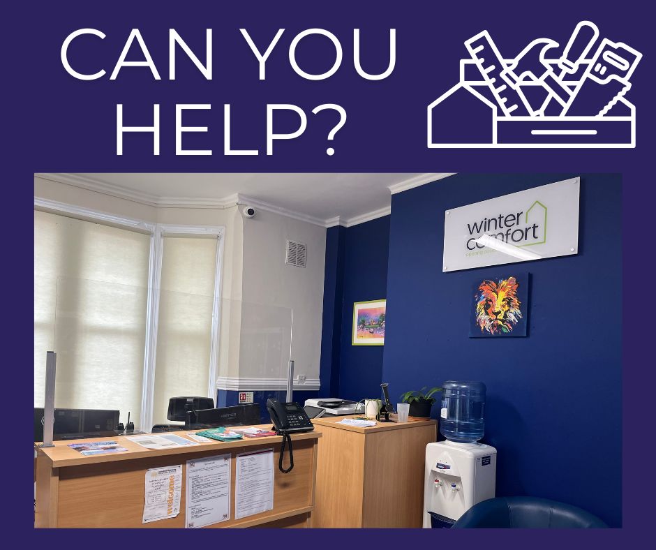 We are on the search for a #carpenter who may be able to #volunteer their time and expertise in making some tweaks to the front desk area at <a href="/wintercomfort20/">Wintercomfort for the Homeless</a>  If you are able to lend a few hours, please do get in touch: fundraising@wintercomfort.org.uk #ThankYou