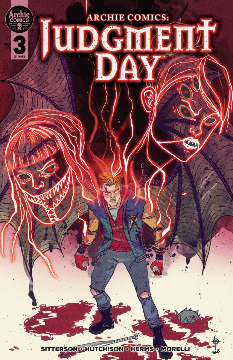 FYI: @wwacomics exclusively reveals the covers to the third and final issue of Archie Comics: Judgment Day! womenwriteaboutcomics.com/2024/04/exclus…