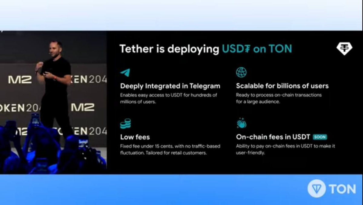 ShardDAO's tweet photo. 📣USDT comes to TON 

An ultra-good update for TON from Token2049.

When you're recognized by a stablecoin giant, that's an important call.
#TON #NEWS https://t.co/yLMN83U26h