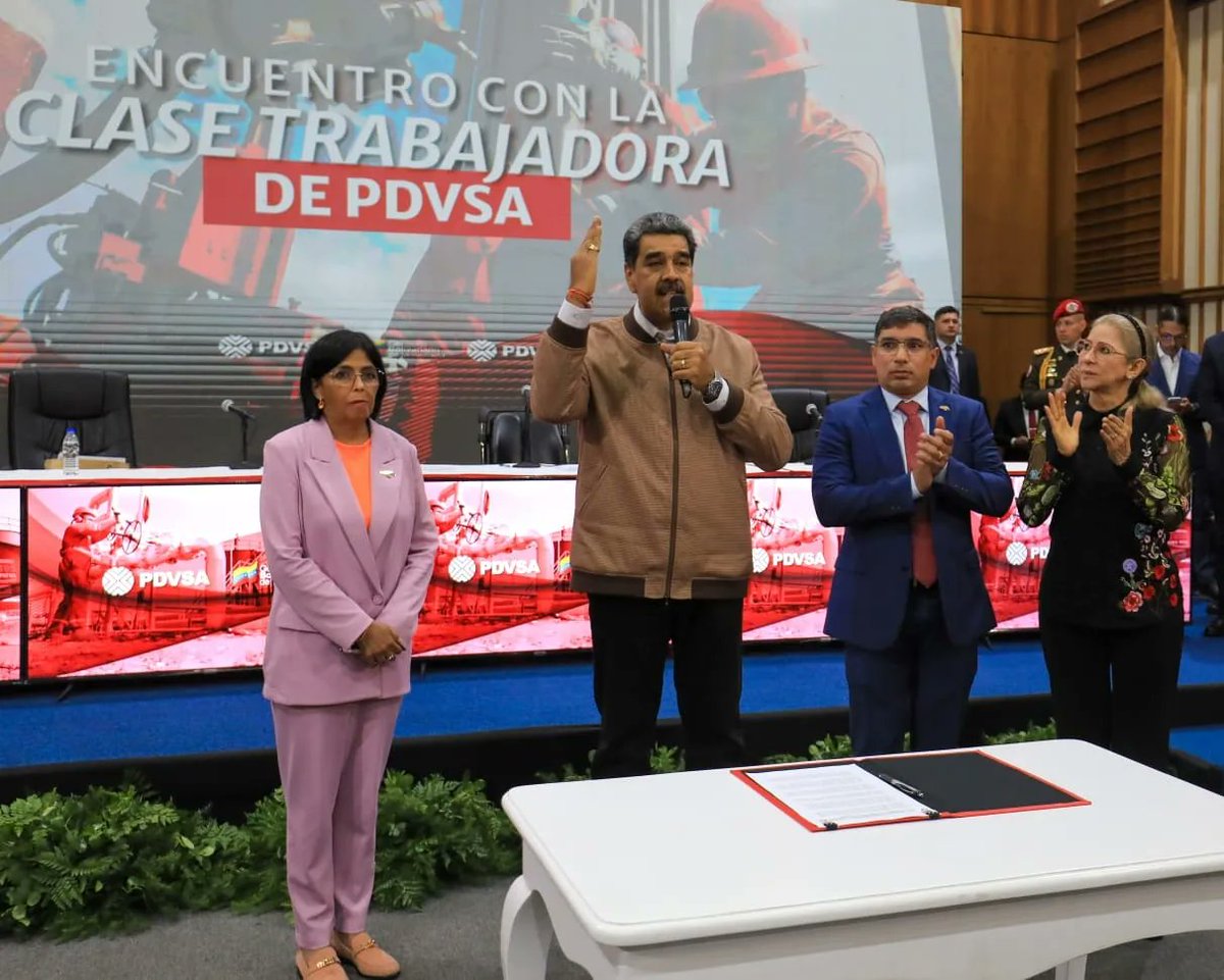 Nicolás Maduro Moros: “PDVSA se consolida como productor energético mundial”
goo.su/mfj2