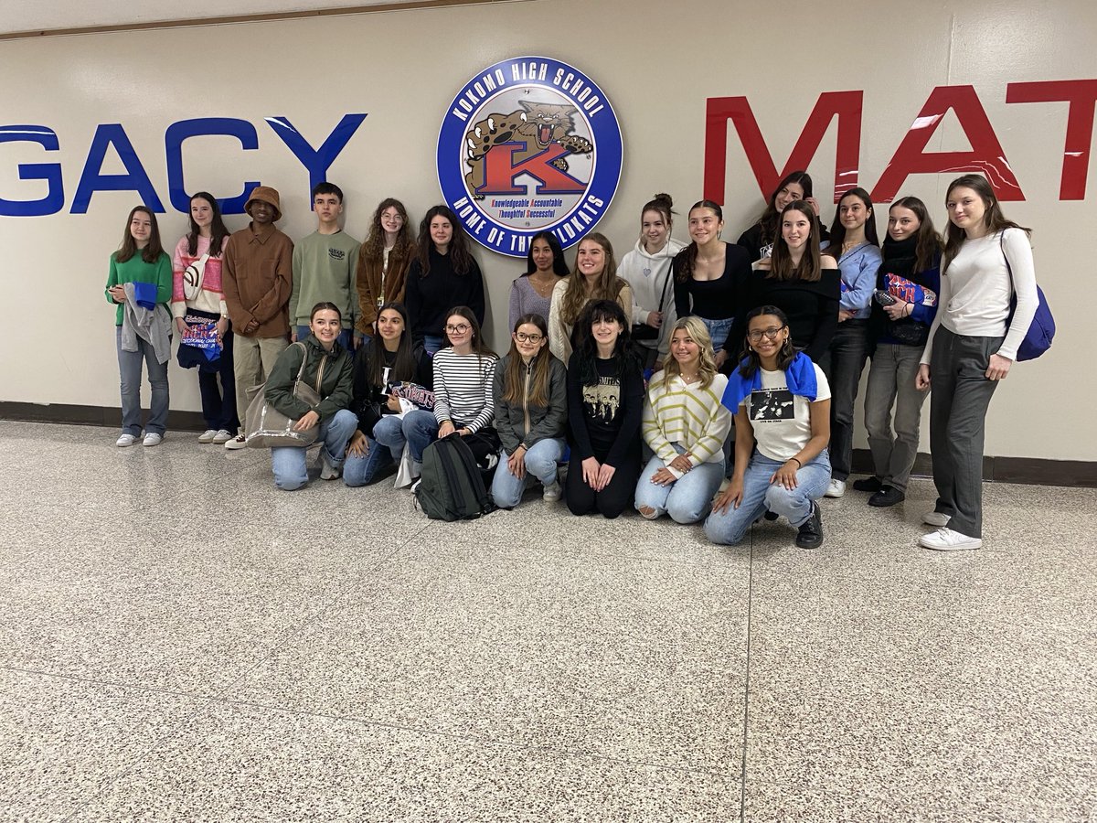 Our French students.