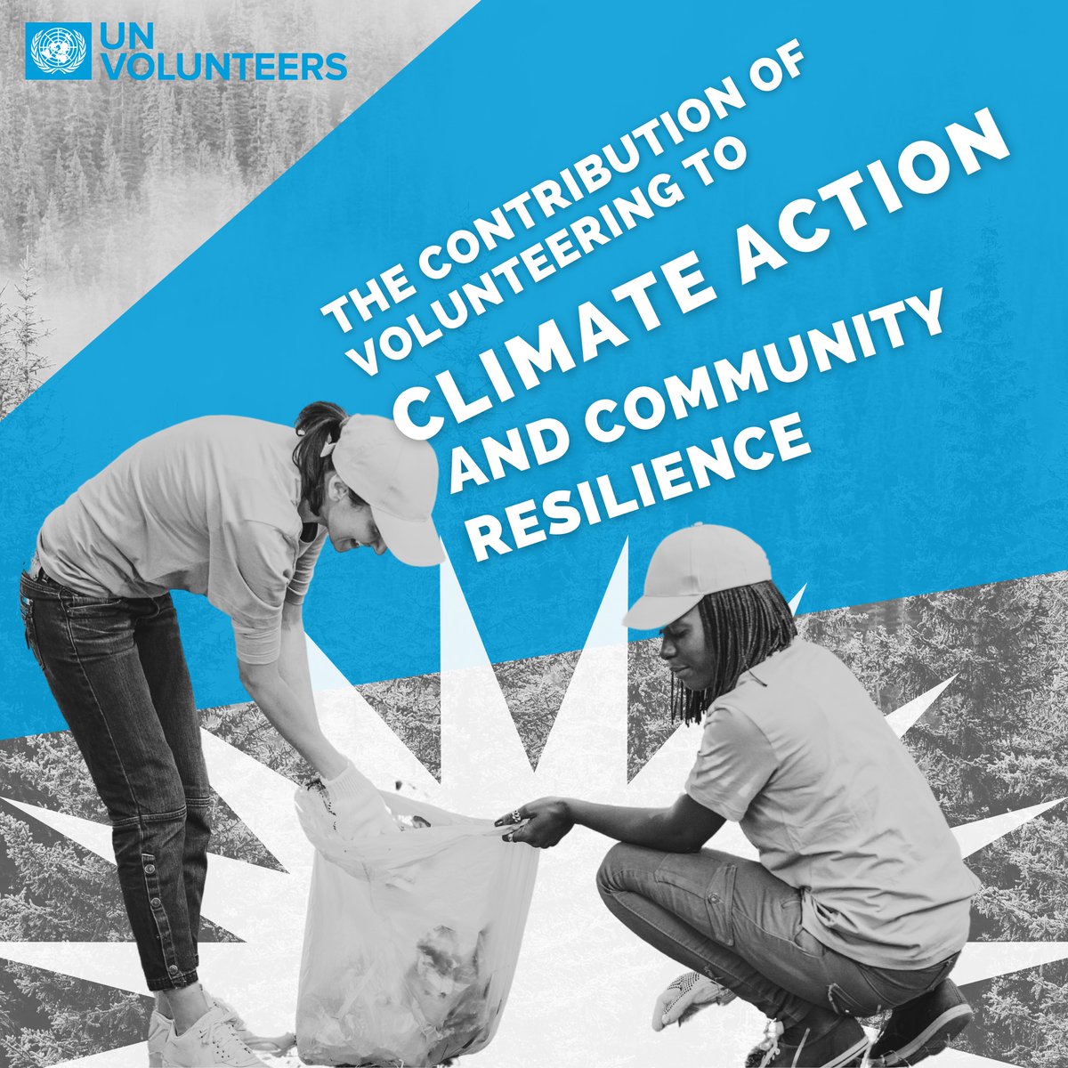 Volunteers globally are helping communities adapt to, as well as build resilience against the impacts of #ClimateChange.

Read the new @UNVolunteers report and discover how you can #ActNow to make an impact in your community: knowledge.unv.org/evidence-libra…