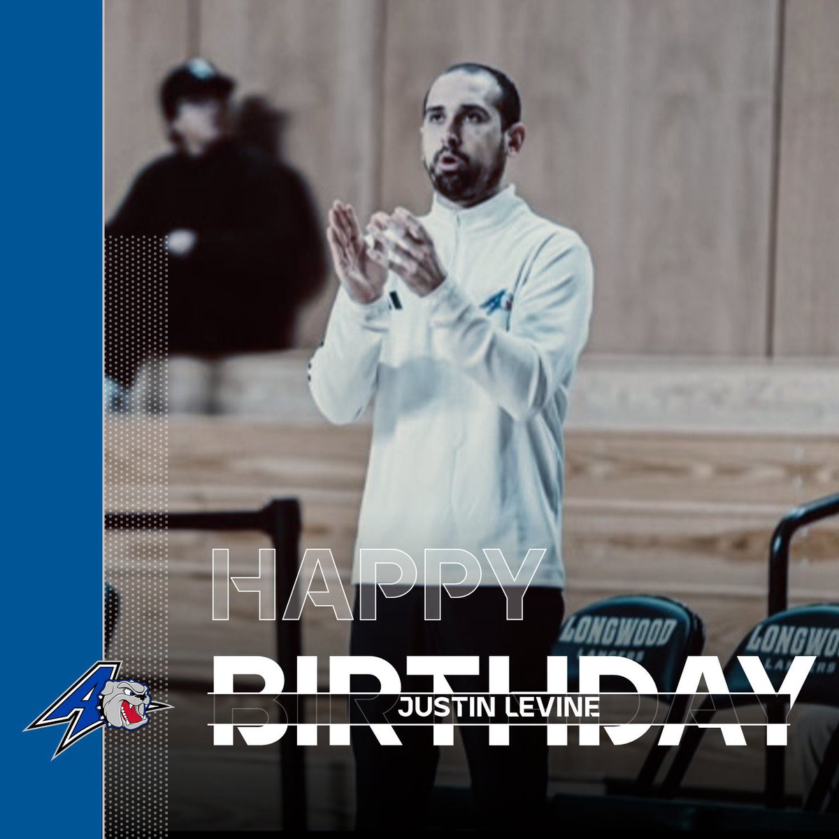 𝔹𝕦𝕝𝕝𝕕𝕠𝕘 𝔹𝕚𝕣𝕥𝕙𝕕𝕒𝕪 🎉🐶 Join us in wishing Coach Justin Levine a Happy Birthday! #ALLinAVL #IWWD