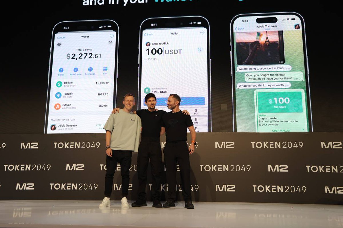 We are making history! TON + Telegram + Tether 🔥