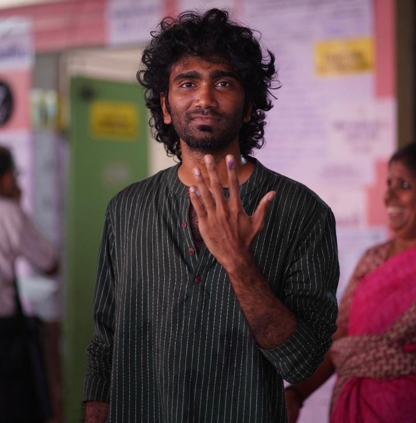 #Pradeep

 #PradeepRanganathan casted his vote

#Vote #LokSabhaElections2024