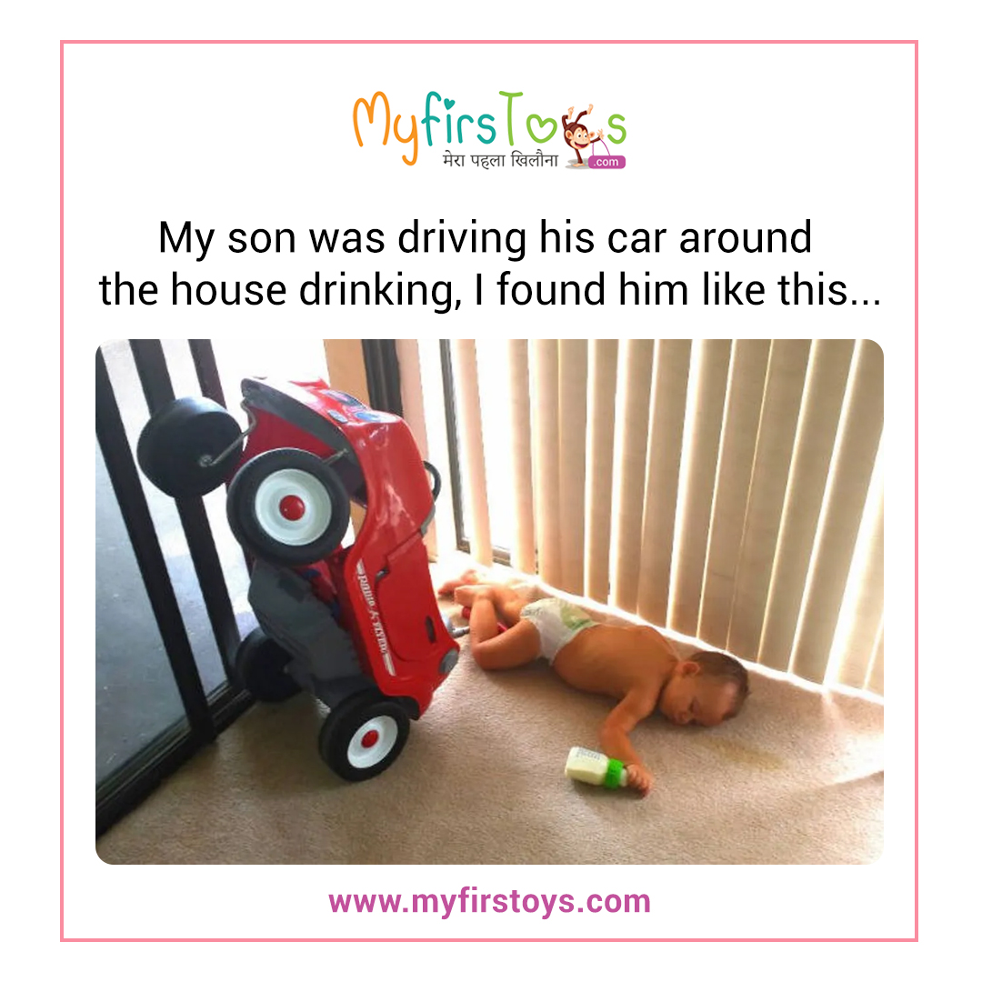 📷Caught my son driving around the house while drinking. Parenting lesson learned: never underestimate teenage creativity. 📷
Follow us:- myfirstoys.com
#toysonline #toys #toysforkids #babyproducts #playandlearn #toyshop #Equality #LetThemPlay #parentingadventures