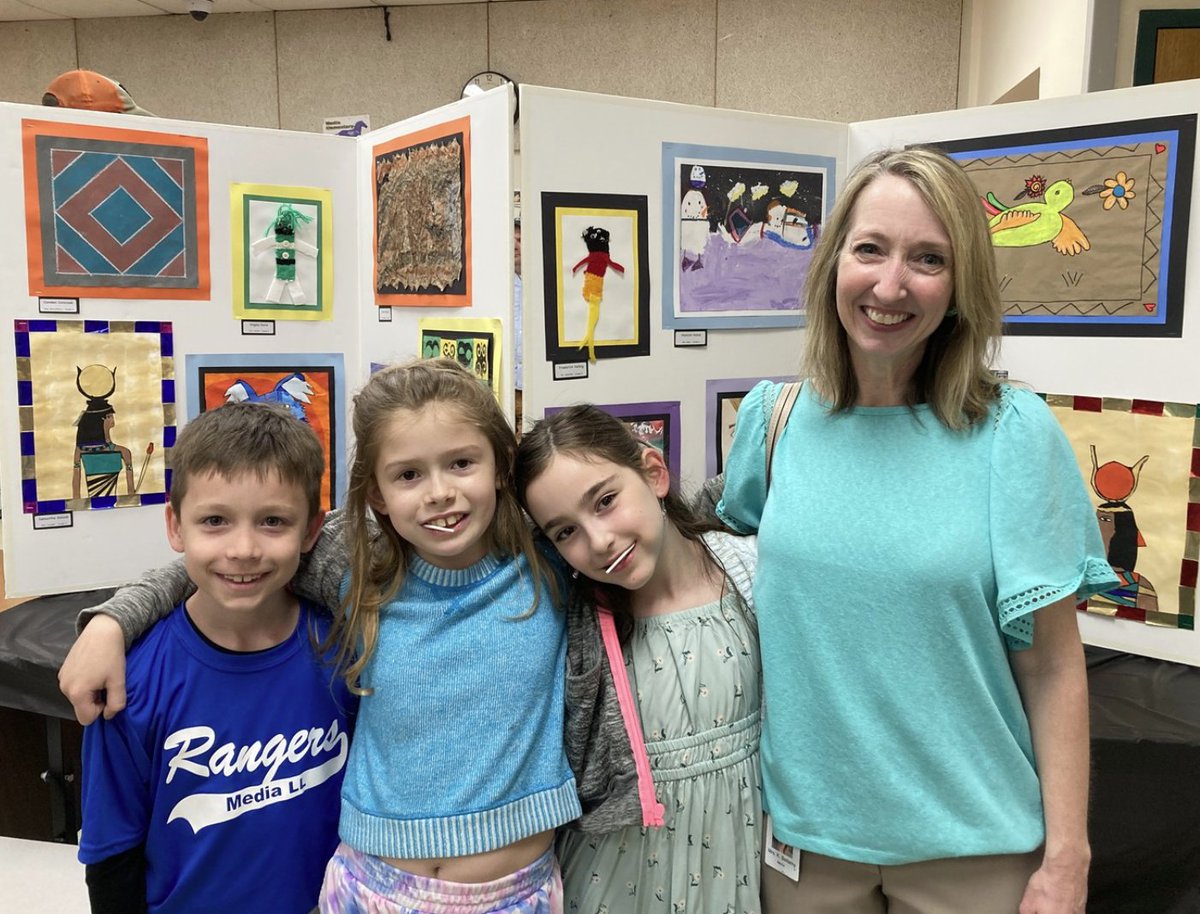 Boosterthon was a success! We had such a fun time participating in all the activities! Thank you for helping raise funds that go back into MES!  Thank you for joining us for our annual Art Show. Our children are such talented artists &amp; Mrs. Bellamy is the absolute best!