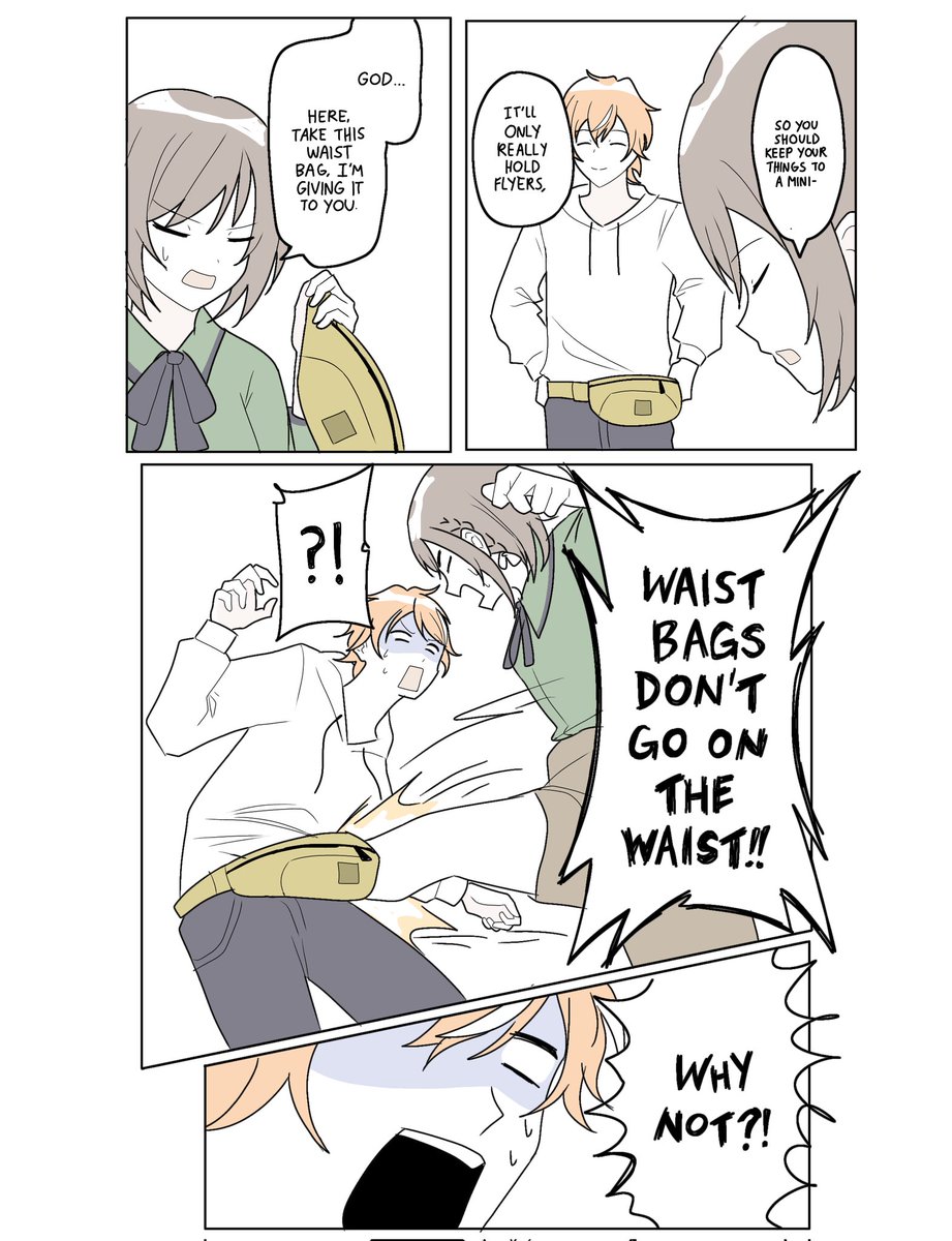 doodletime_'s tweet photo. waist bags dont go on the waist 🥞🎨
#prsk_FA https://t.co/PzmM88oNWu