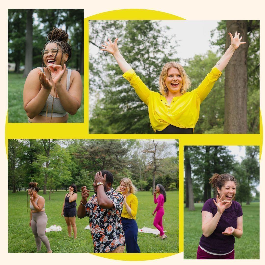 Laughter enthusiasts! Join us this morning at 8:30 AM! This free meetup is every Friday morning from 8:30-9:15 am at the Roman Pavilion. Note: Some winter sessions may move to virtual in inclement weather. For info email Emma Klues at laughterinthelou@gmail.com.