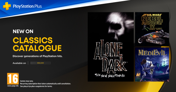 It's classics o'clock. 😉 Dip into these PlayStation Plus Deluxe catalogue additions! 🎮